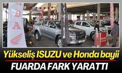 Yükseliş ISUZU ve Honda bayii Fuarda Fark Yarattı