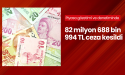 Piyasa gözetimi ve denetiminde 82 milyon 688 bin 994 TL ceza kesildi