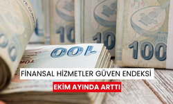 Finansal hizmetler güven endeksi Ekim ayında arttı