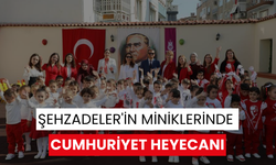 Şehzadeler'in miniklerinde cumhuriyet heyecanı