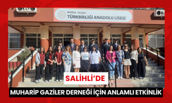 Salihli’de Muharip Gaziler Derneği için anlamlı etkinlik