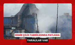 Demir çelik fabrikasında patlama: 6 işçi yaralandı