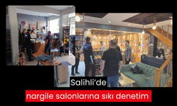 Salihli’de nargile salonlarına sıkı denetim