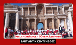 Özel Salihli Koleji öğrencilerinden Sart Antik Kenti’ne gezi