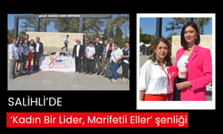 Salihli, kadınların marifetli elleri ile şenlendi