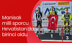 Manisalı milli sporcu Hırvatistan'da birinci oldu