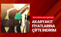 Zam üstüne zam gelmişti... Akaryakıt fiyatlarına çifte indirim