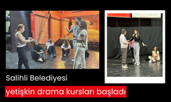 Salihli Belediyesi yetişkin drama kursları başladı