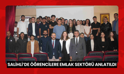 Salihli’de öğrencilere emlak sektörü anlatıldı