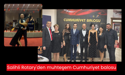 Salihli Rotary'den muhteşem Cumhuriyet balosu