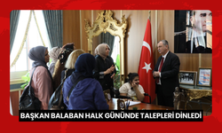 Başkan Balaban halk gününde talepleri dinledi