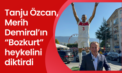 Tanju Özcan, Merih Demiral’ın “Bozkurt” heykelini diktirdi