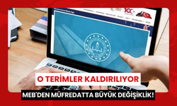 MEB müfredatındaki köklü değişiklikler açıklandı... O terimler kaldırılıyor