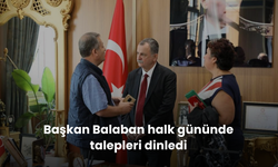 Başkan Balaban halk gününde talepleri dinledi