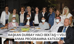 Başkan Durbay Hacı Bektaş-I Veli Anma Programına katıldı