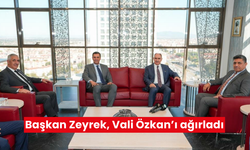 Başkan Zeyrek, Vali Özkan’ı ağırladı