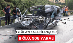 Manisa’da yollar kan gölü… 1044 kaza, 8 ölü, 908 yaralı!