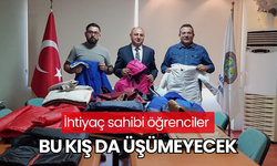 Salihli Ticaret Borsası’ndan eğitime destek: Öğrencilere mont yardımı