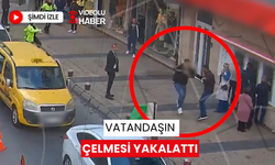 Vatandaşın çelmesi yakalattı