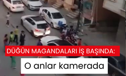 Düğün magandaları iş başında: O anlar kamerada