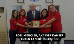 Egeli gençler, akciğer kanseri erken tanı kiti geliştirdi