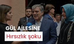 Gül ailesine hırsızlık şoku