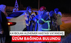 Kaybolan Alzheimer hastası vatandaş üzüm bağında bulundu