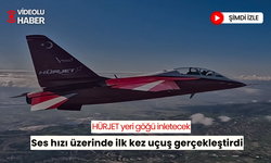 HÜRJET yeri göğü inletecek... Ses hızı üzerinde ilk kez uçuş gerçekleştirdi