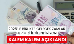 2025’le birlikte gelecek zamlar hepimizi ilgilendiriyor! Kalem kalem açıklandı