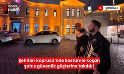 15 Temmuz Şehitler Köprüsü'nde kostümle koşan şahıs yakalandı