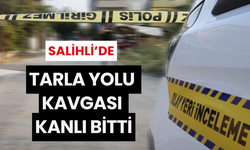 Salihli’de tarla yolu kavgası: 1’i ağır 2 yaralı