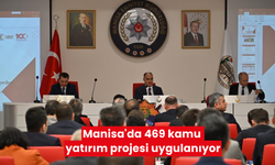 Manisa'nın geleceği için 469 kamu yatırım projesi devam ediyor!