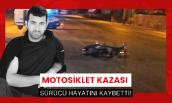 Otomobilin çarptığı motosiklet sürücüsü hayatını kaybetti