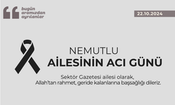 Nemutlu ailesinin acı günü