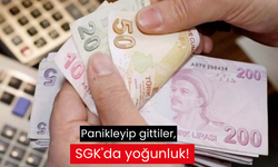 Panikleyip gittiler, SGK'da yoğunluk! Emekli adayları harekete geçti 'Çoğu kişi istifa ediyor'