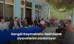 Sarıgöl Kaymakamı Halil Dalak ziyaretlerini sürdürüyor