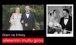 Eken ve Erbay ailelerinin mutlu günü