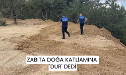 Zabıta doğa katliamına 'dur' dedi