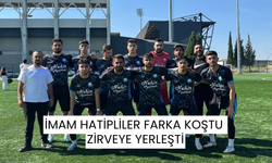 İmam Hatipliler farka koştu zirveye yerleşti