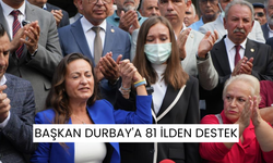 Başkan Durbay’a 81 İl İle Tek Yürek Destek!