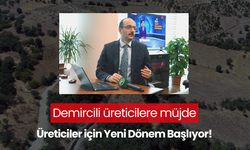 Yeni Dönem Başlıyor! | Manisa Demircili üreticilere bir müjde de Kuzuköy Barajı’ndan geldi