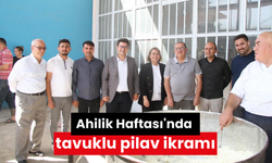 Ahilik Haftası'nda tavuklu pilav ikramı