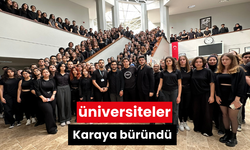 Üniversiteler karaya büründü