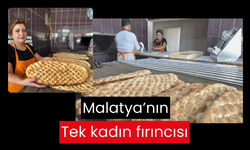 Handan Baydoğan Malatya’nın tek kadın fırıncısı