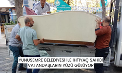 Yunusemre Belediyesi ile ihtiyaç sahibi vatandaşların yüzü gülüyor