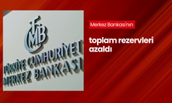 Merkez Bankası'nın toplam rezervleri azaldı