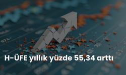 H-ÜFE yıllık yüzde 55,34 arttı