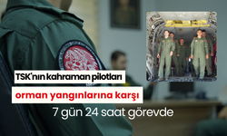 Kara Havacılık Komutanlığı’nın kahramanları yangınlara geçit vermiyor