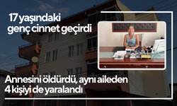 17 yaşındaki  genç cinnet geçirdi | Annesini öldürdü, aynı aileden  4 kişiyi de yaralandı