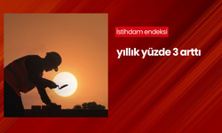 İstihdam endeksi yıllık yüzde 3 arttı